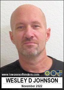 Wesley Dean Johnson a registered Sex Offender of Iowa