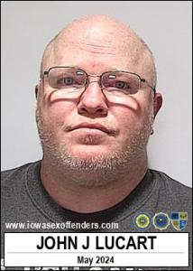 John Joseph Lucart a registered Sex Offender of Iowa