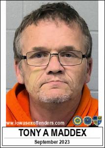 Tony Allan Maddex a registered Sex Offender of Iowa