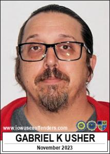 Gabriel Keith Usher a registered Sex Offender of Iowa