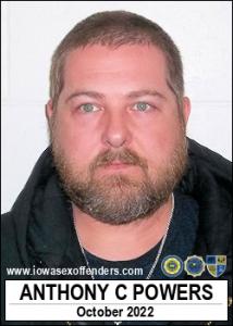 Anthony Carl Powers a registered Sex Offender of Iowa