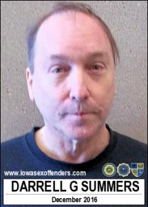 Darrell Gene Summers a registered Sex Offender of Iowa