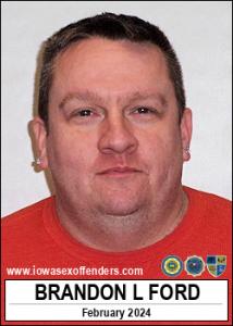Brandon Lee Ford a registered Sex Offender of Iowa