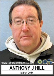 Anthony John Hill a registered Sex Offender of Iowa