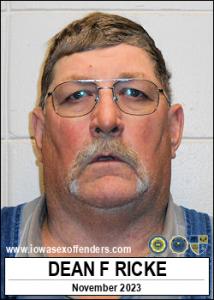 Dean Francis Ricke a registered Sex Offender of Iowa
