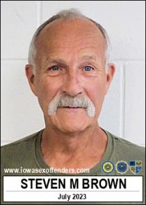 Steven Mark Brown a registered Sex Offender of Iowa