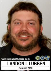 Landon Laverne Lubben a registered Sex Offender of Iowa