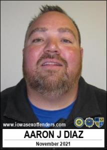 Aaron Jorge Diaz a registered Sex Offender of Iowa