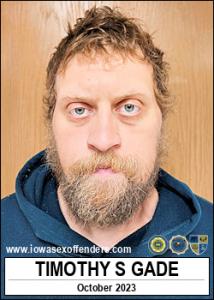 Timothy Scott Gade a registered Sex Offender of Iowa