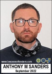 Anthony Michael Sanders a registered Sex Offender of Iowa