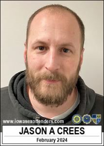 Jason Andrew Crees a registered Sex Offender of Iowa