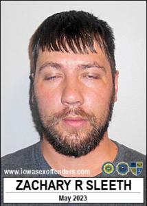 Zachary Ray Sleeth a registered Sex Offender of Iowa