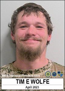Tim Eugene Wolfe a registered Sex Offender of Iowa