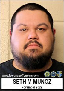 Seth Micheal Munoz a registered Sex Offender of Iowa
