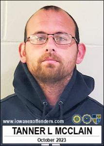 Tanner Leroy Mcclain a registered Sex Offender of Iowa
