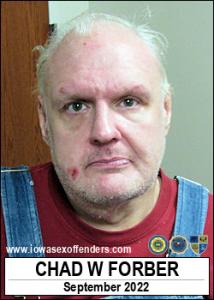 Chad William Forber a registered Sex Offender of Iowa