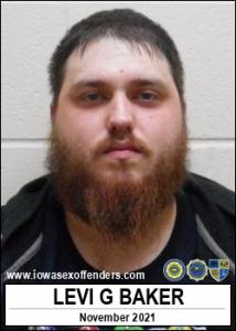 Levi Gilbert Baker a registered Sex Offender of Iowa