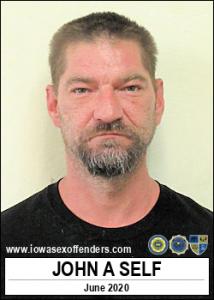 John Adam Self a registered Sex Offender of Iowa