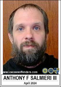 Anthony Frances Salmieri III a registered Sex Offender of Iowa