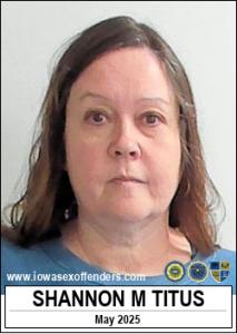 Shannon Michelle Titus a registered Sex Offender of Iowa