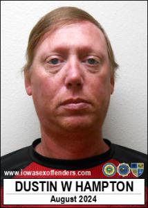 Dustin Wade Hampton a registered Sex Offender of Iowa