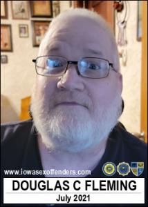Douglas Clarence Fleming a registered Sex Offender of Iowa