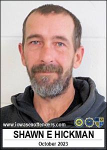 Shawn Edward Hickman a registered Sex Offender of Iowa