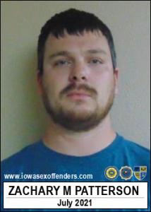 Zachary Michael Patterson a registered Sex Offender of Iowa