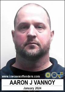 Aaron Jon Vannoy a registered Sex Offender of Iowa