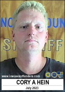 Cory Andrew Hein a registered Sex Offender of Iowa