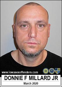 Donnie Frank Millard Jr a registered Sex Offender of Iowa