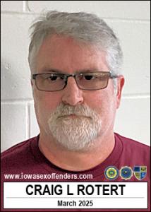 Craig Leon Rotert a registered Sex Offender of Iowa