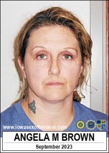 Angela Moriah Brown a registered Sex Offender of Iowa
