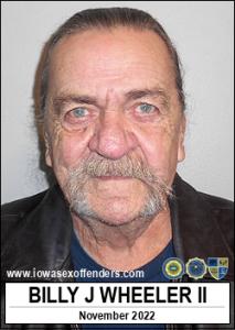 Billy James Wheeler II a registered Sex Offender of Iowa