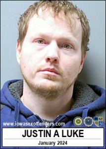 Justin Andrew Luke a registered Sex Offender of Iowa