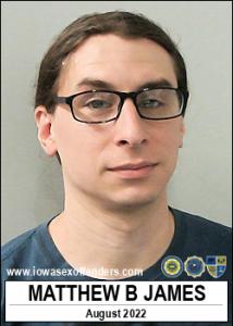 Matthew Brian James a registered Sex Offender of Iowa