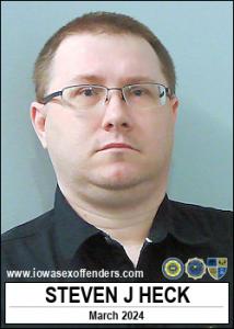 Steven John Heck a registered Sex Offender of Iowa