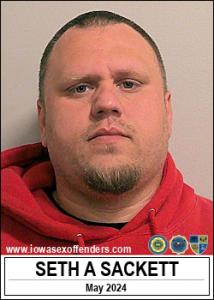 Seth Adrian Sackett a registered Sex Offender of Iowa
