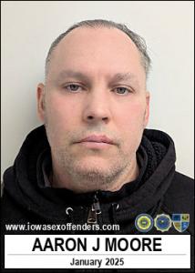 Aaron Joseph Moore a registered Sex Offender of Iowa