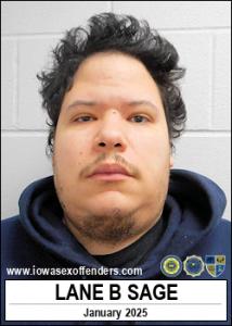 Lane Bryan Sage a registered Sex Offender of Iowa