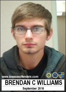 Brendan Christopher Williams a registered Sex Offender of Iowa