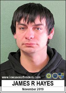 James Robert Hayes a registered Sex Offender of Iowa