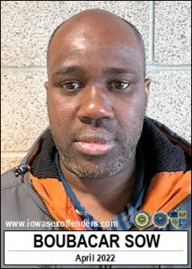 Boubacar Sow a registered Sex Offender of Iowa