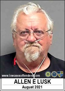 Allen Eugene Lusk a registered Sex Offender of Iowa