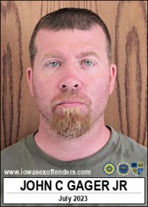 John Clarence Gager Jr a registered Sex Offender of Iowa