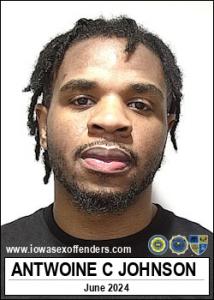 Antwoine Cortez Johnson a registered Sex Offender of Iowa