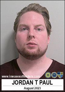 Jordan Thomas Paul a registered Sex Offender of Iowa