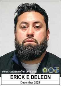 Erick Emilio Deleon a registered Sex Offender of Iowa