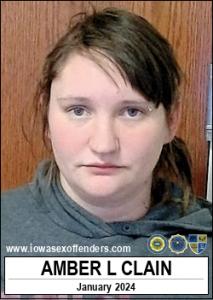 Amber Lynn Clain a registered Sex Offender of Iowa