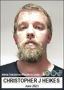 Christopher James Heikes a registered Sex Offender of Iowa